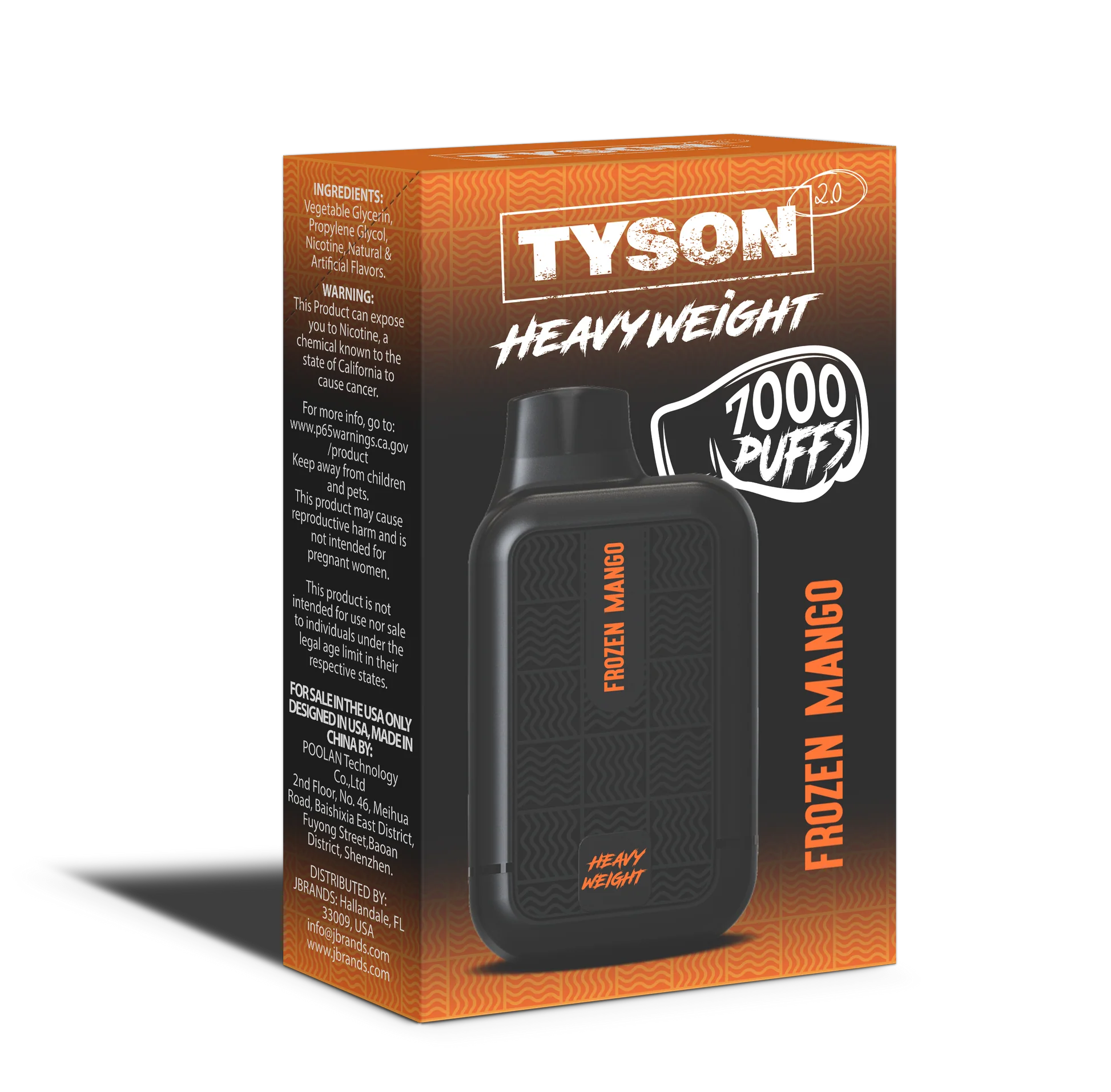 Tyson 2.0 Heavyweight 7K Disposable Vape