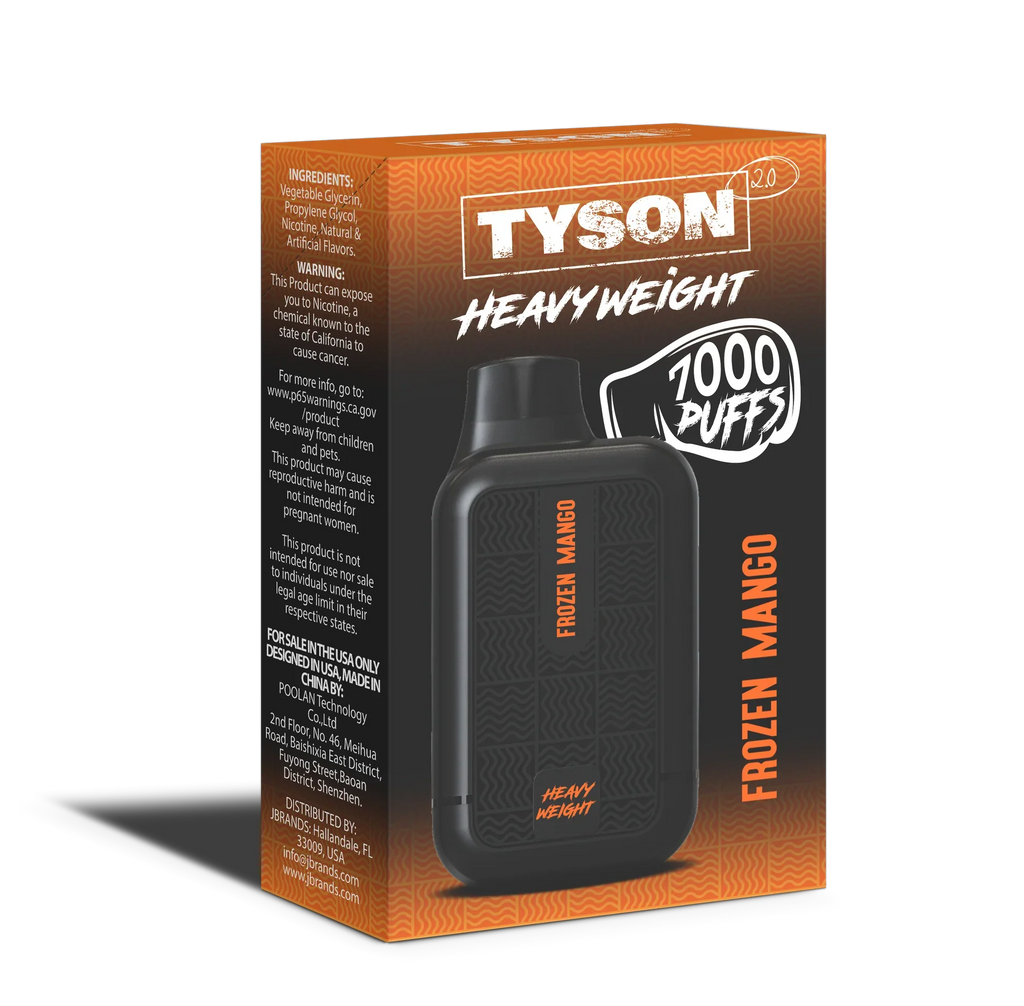Frozen Mango Tyson 2.0 Heavyweight 7K Disposable Vape