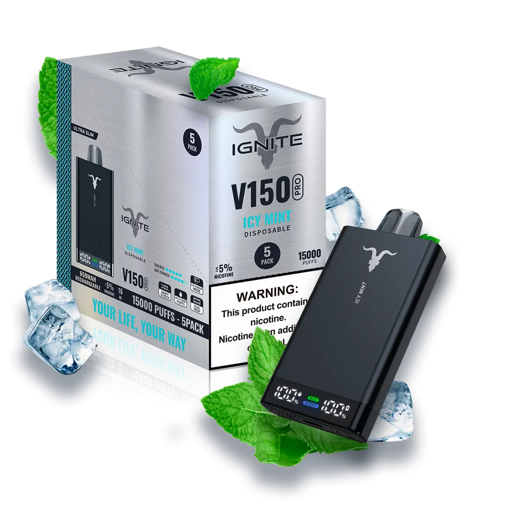 Icy Mint Ignite V150 15K Disposable Vape