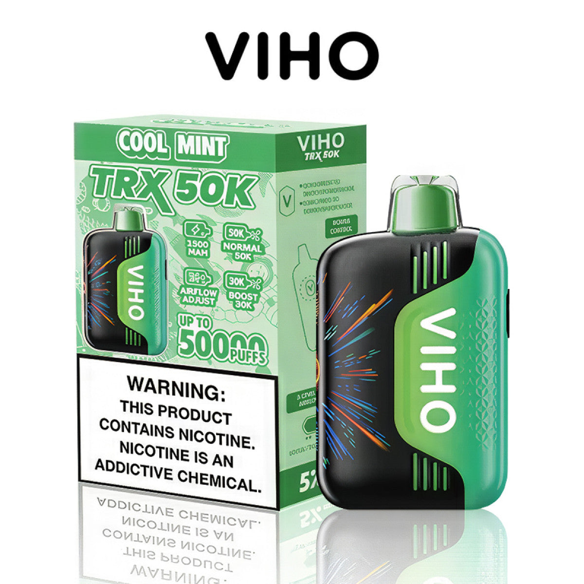 Miami Mint VIHO TRX 50K Disposable Vape