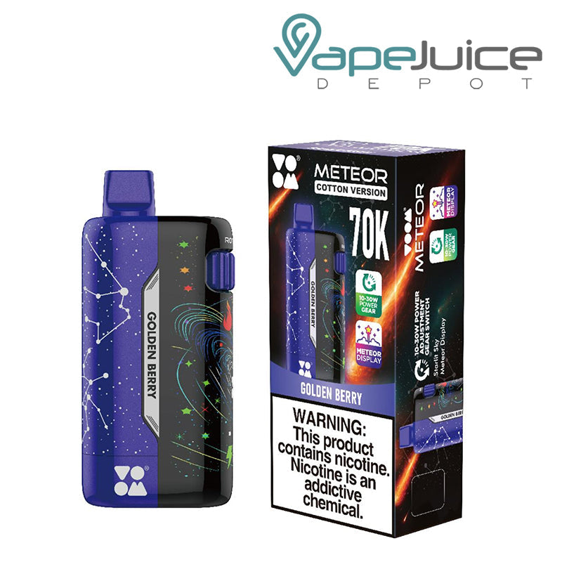 Golden Berry VOOM Meteor Cotton Version 70K Disposable Vape