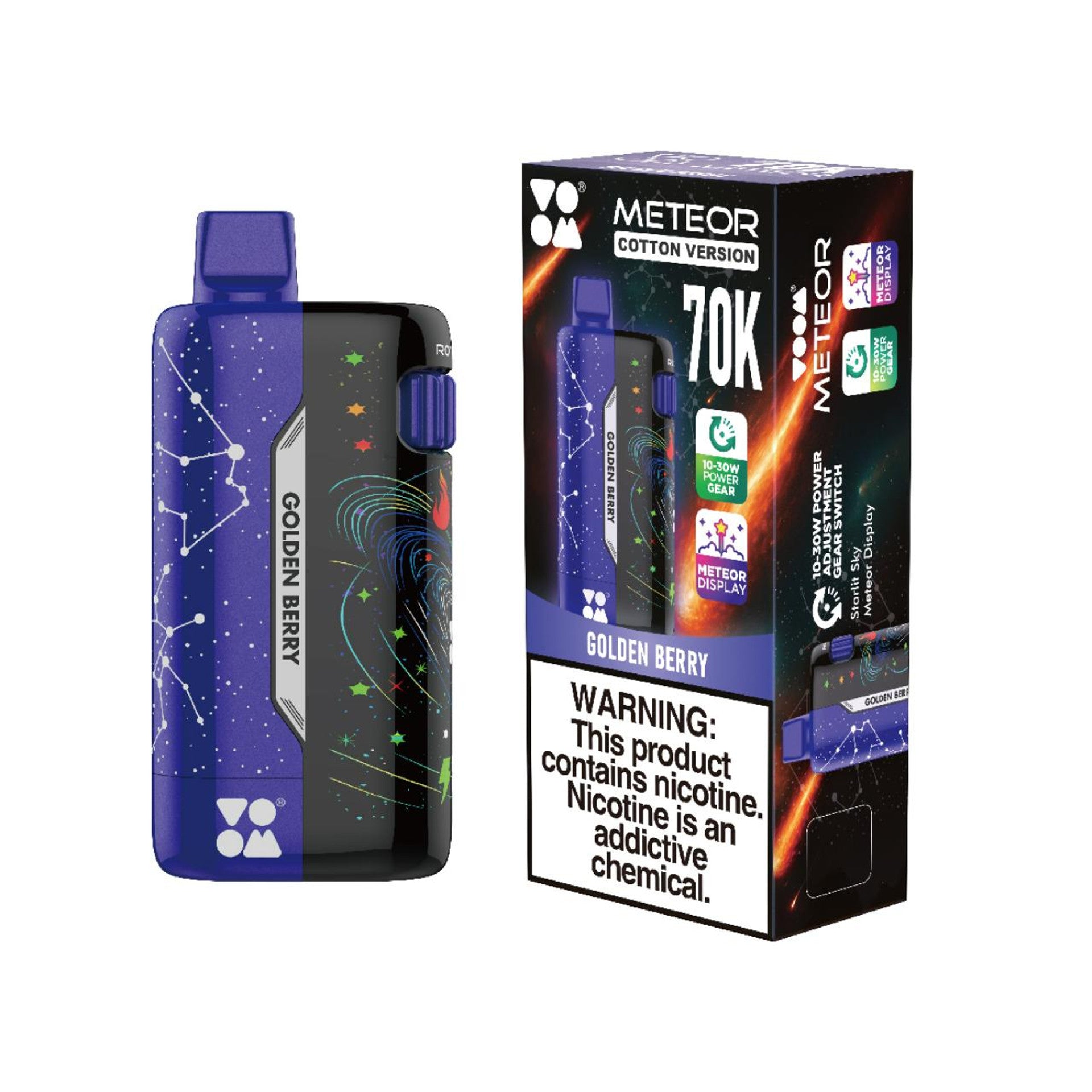 VOOM Meteor Cotton Version 70K Disposable Vape