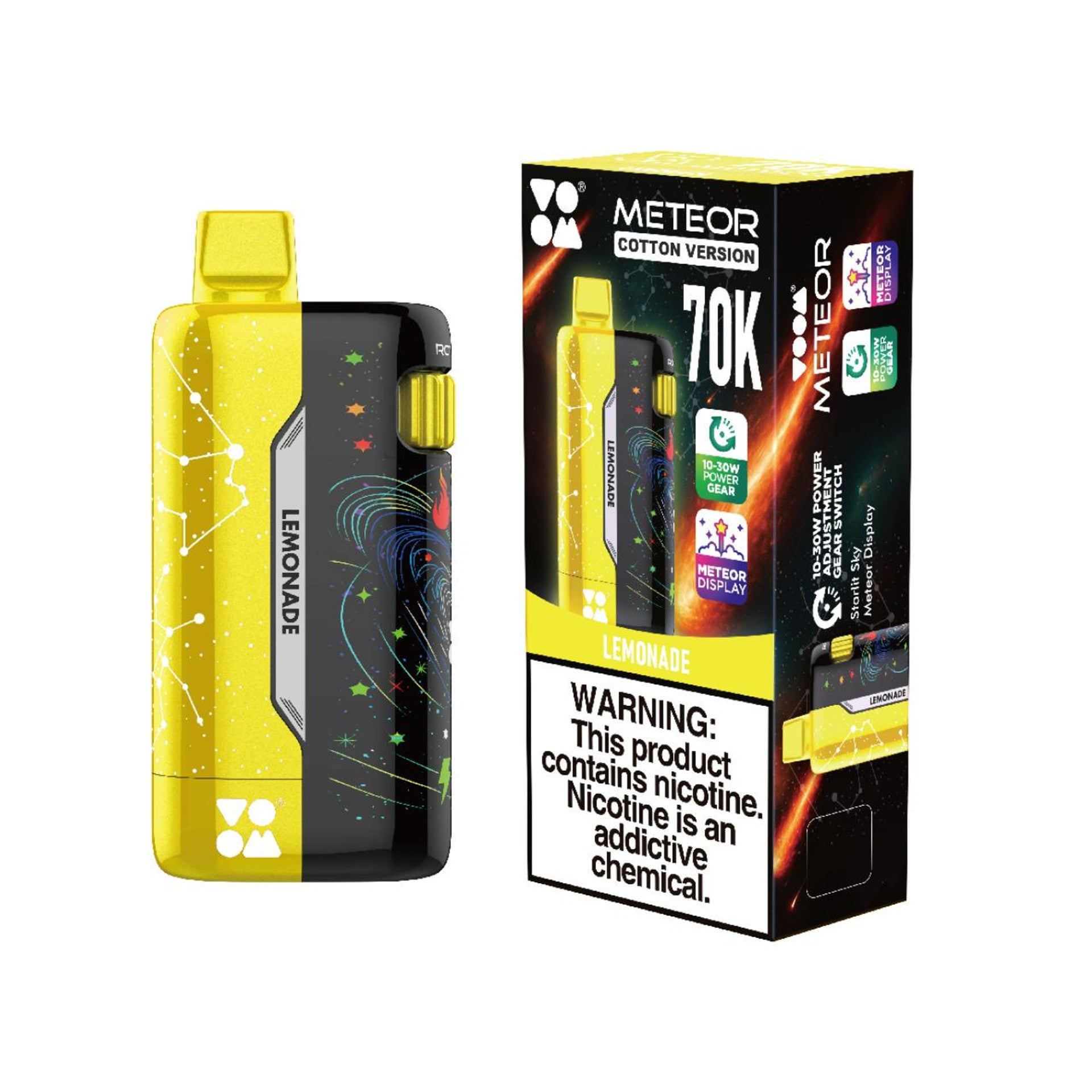 VOOM Meteor Cotton Version 70K Disposable Vape