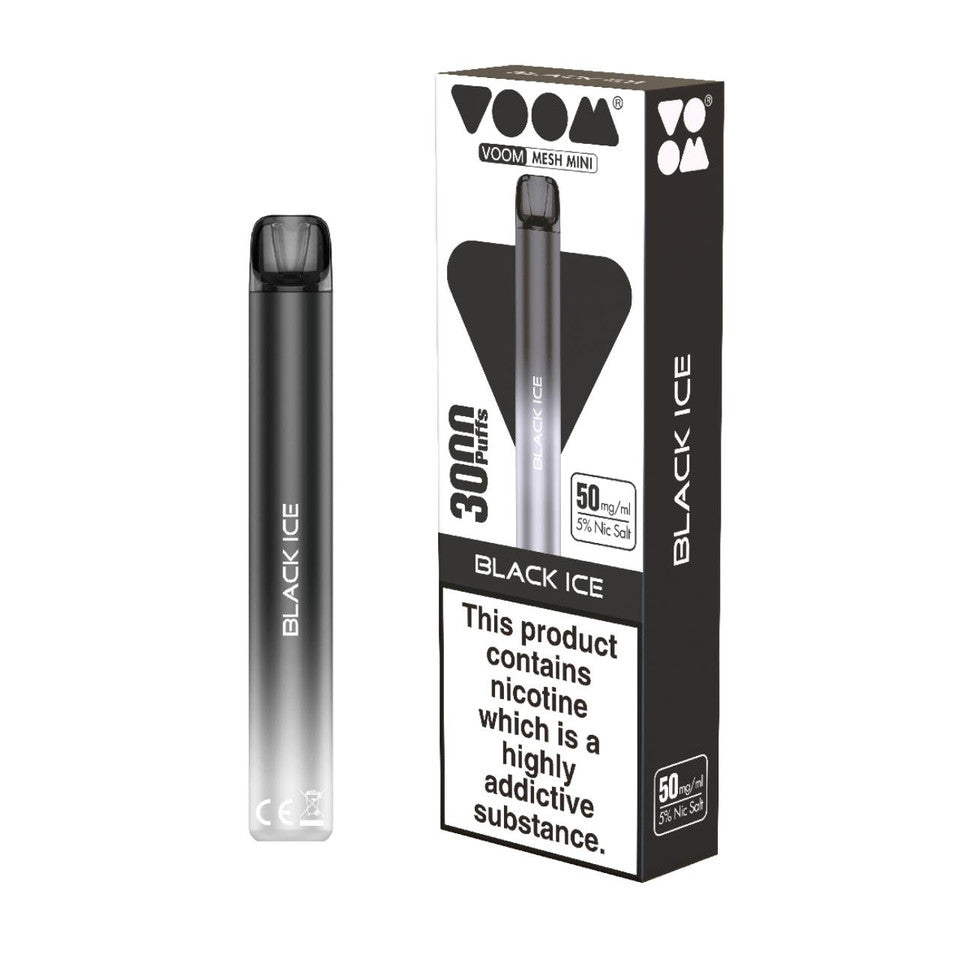 Black Ice VOOM Mesh Mini 3K Disposable Vape