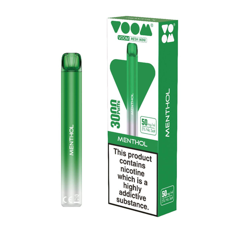 Menthol VOOM Mesh Mini 3K Disposable Vape