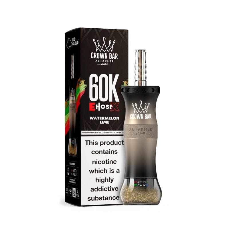 Watermelon Lime Crown Bar Al Fakher 60K E-Hose Disposable Vape