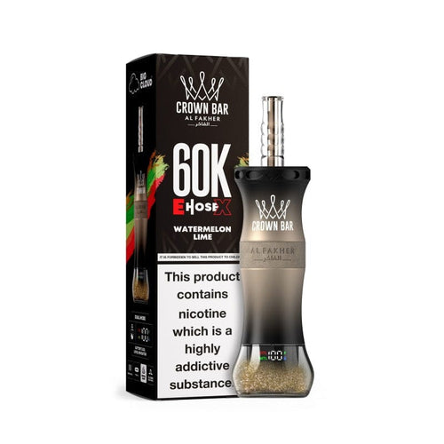 Watermelon Lime Crown Bar Al Fakher 60K E-Hose Disposable Vape