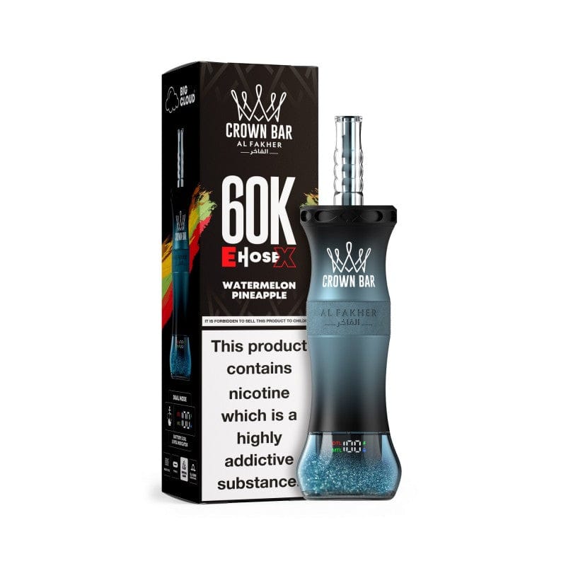 Watermelon Pineapple Crown Bar Al Fakher 60K E-Hose Disposable Vape