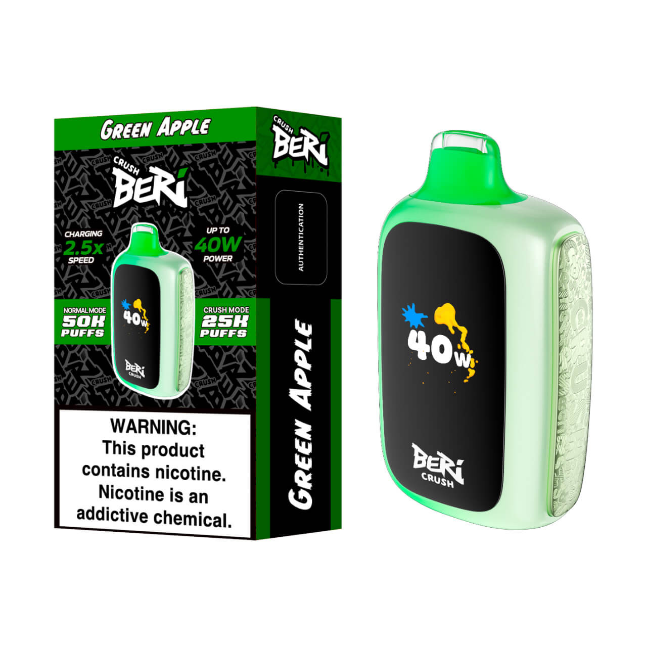 Crush Beri 50K Disposable Vape