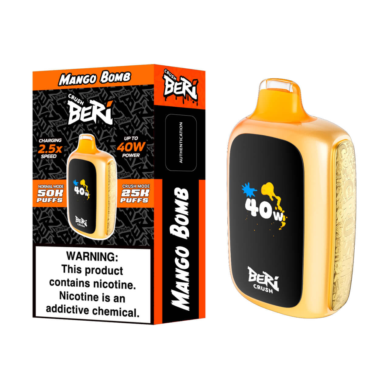 Crush Beri 50K Disposable Vape
