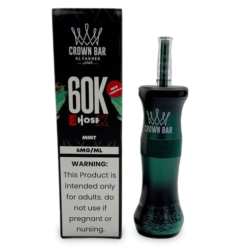 Lush Ice Crown Bar Al Fakher 60K E-Hose Disposable Vape