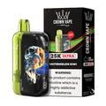 Watermelon Kiwi Al Fakher Crown Bar 25K Ultra Disposable Vape