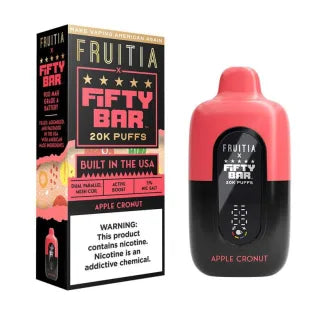 White Cherry Slushie Fifty Bar 20k Disposable Vape