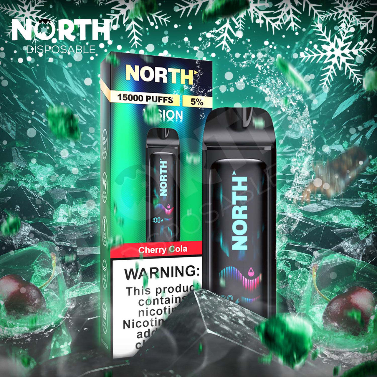 Cherry Cola North Vision 15K Disposable Vape