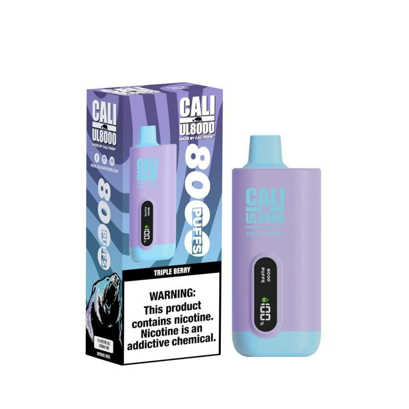 Triple Berry Cali UL8000 Disposable Vape Pod