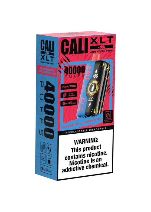 Blueberry Watermelon CALI XLT 40K Disposable Vape