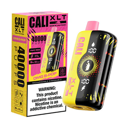 Clear CALI XLT 40K Disposable Vape