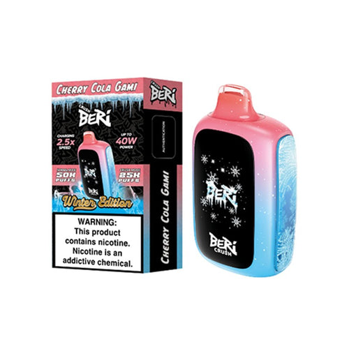 Cherry Cola Gami Crush Beri Winter Edition 50K Disposable Vape