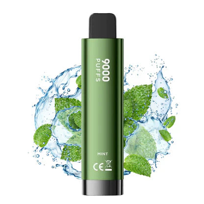 Mint HQD Cuvie Plus 2.0 - 9K 2% Disposable Vape