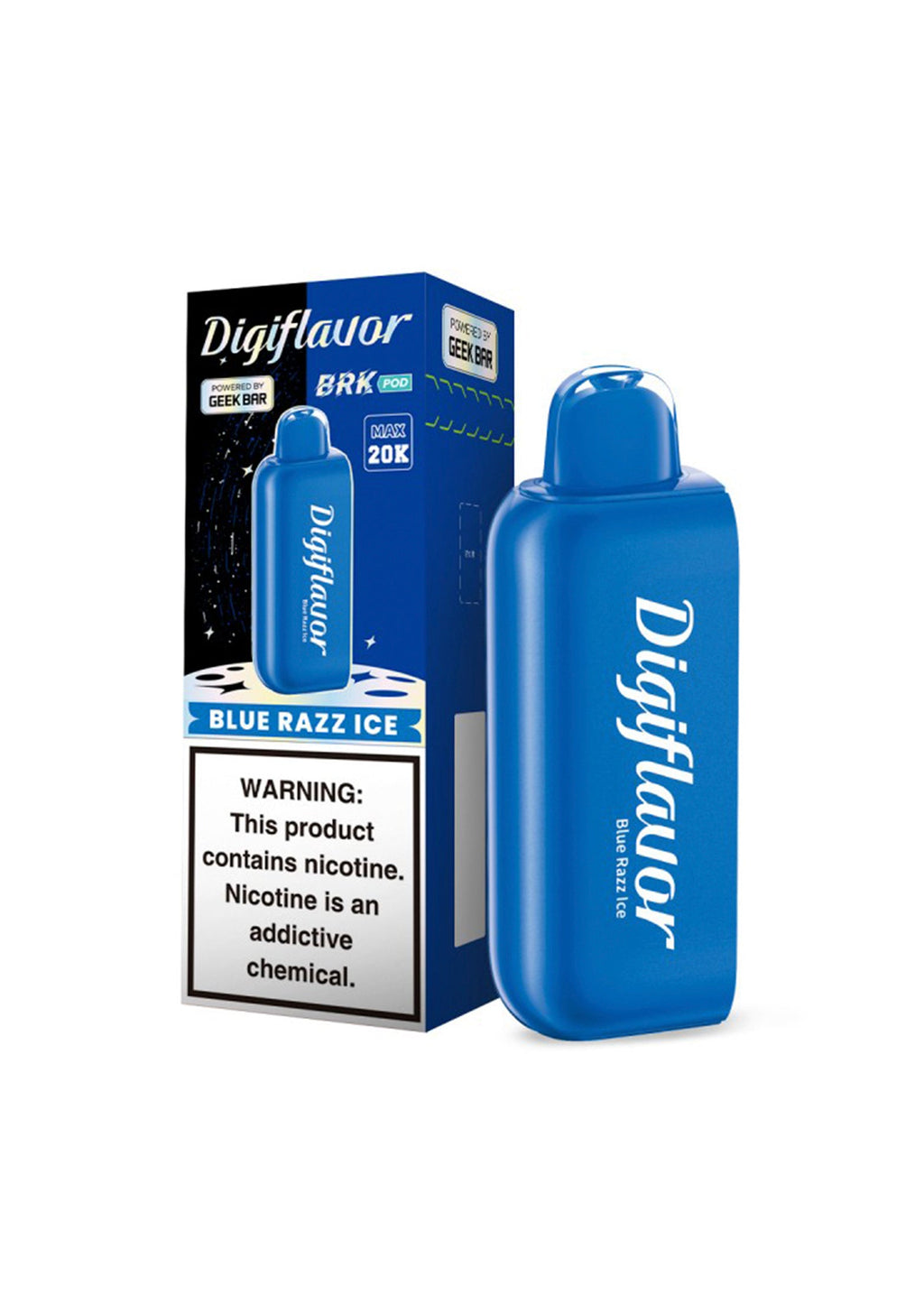 BLUE RAZZ ICE Digiflavor BRK Kit 20K Disposable Vape