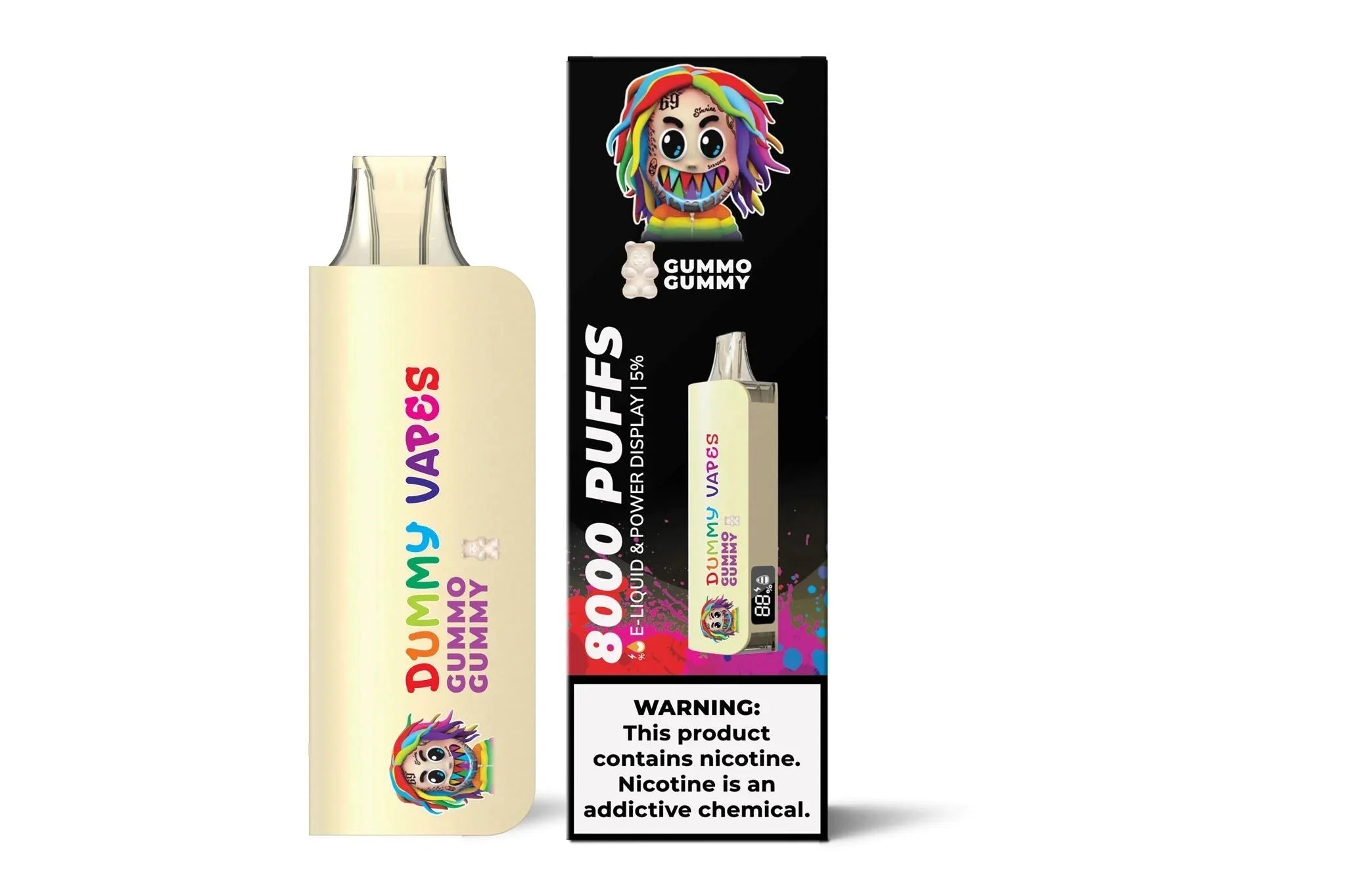 GUMMO GUMMY Dummy Vapes 8K Disposable Vape