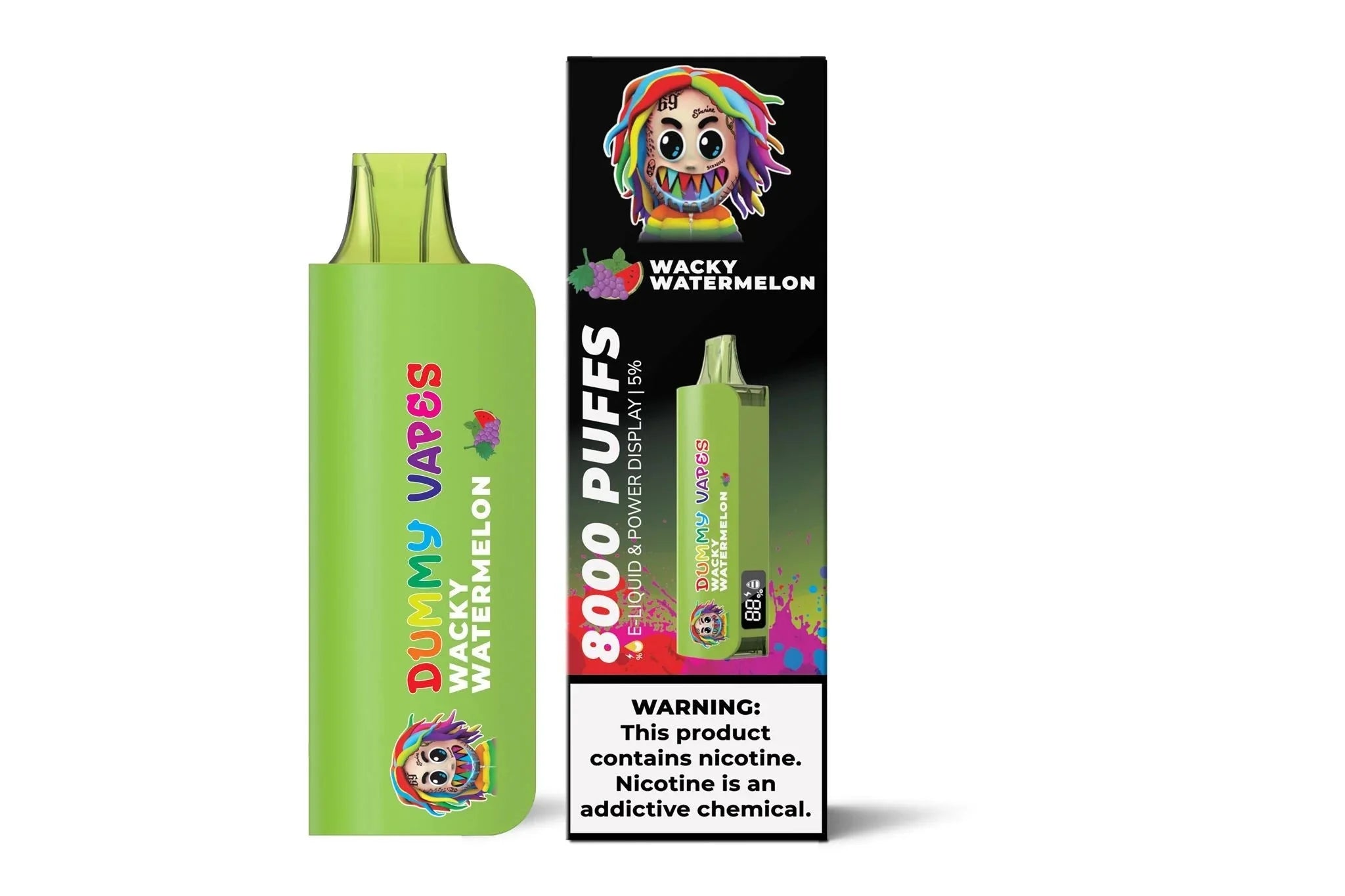 WACKY WATERMELON Dummy Vapes 8K Disposable Vape