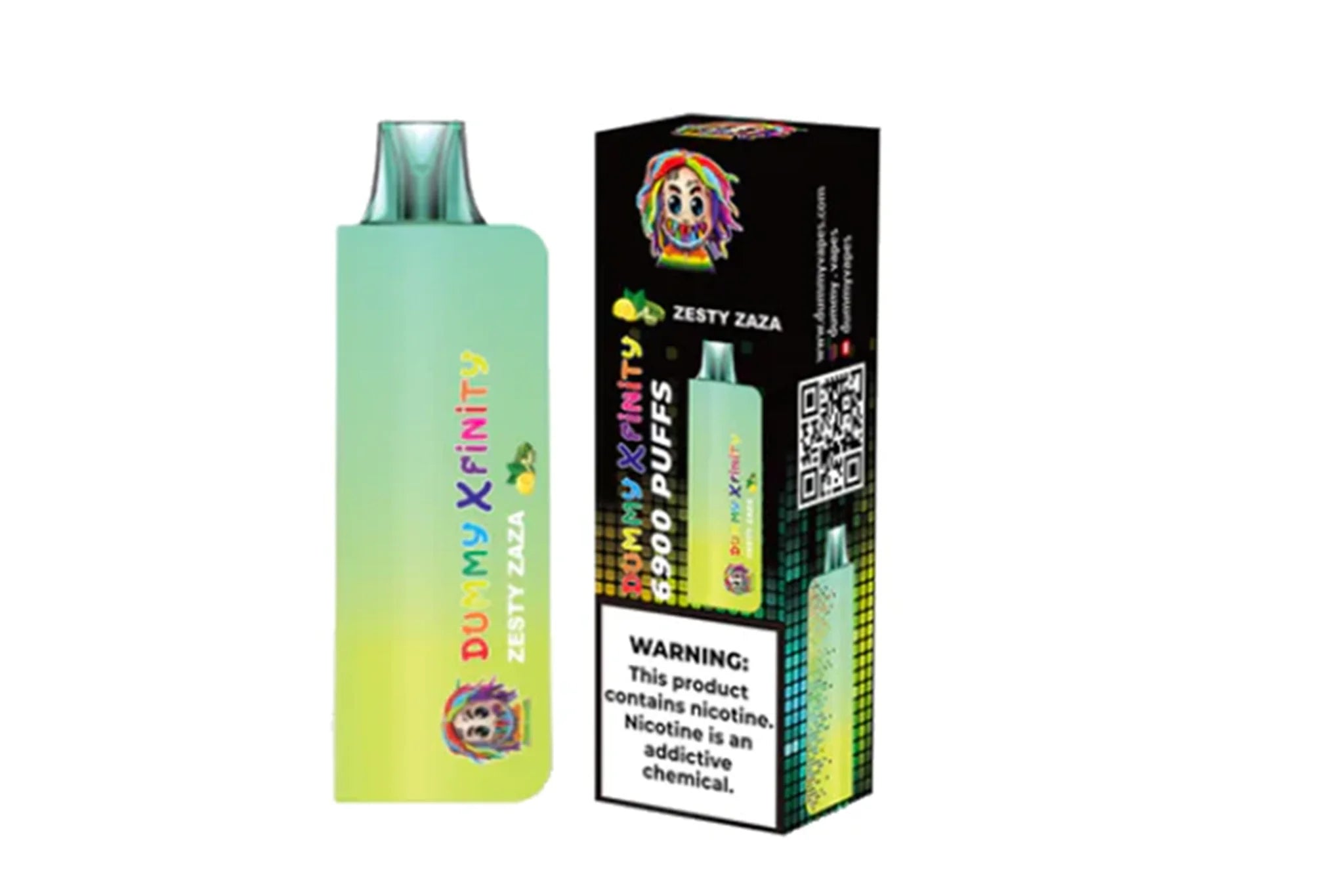 Zesty Zaza Dummy Vapes 8K Disposable Vape