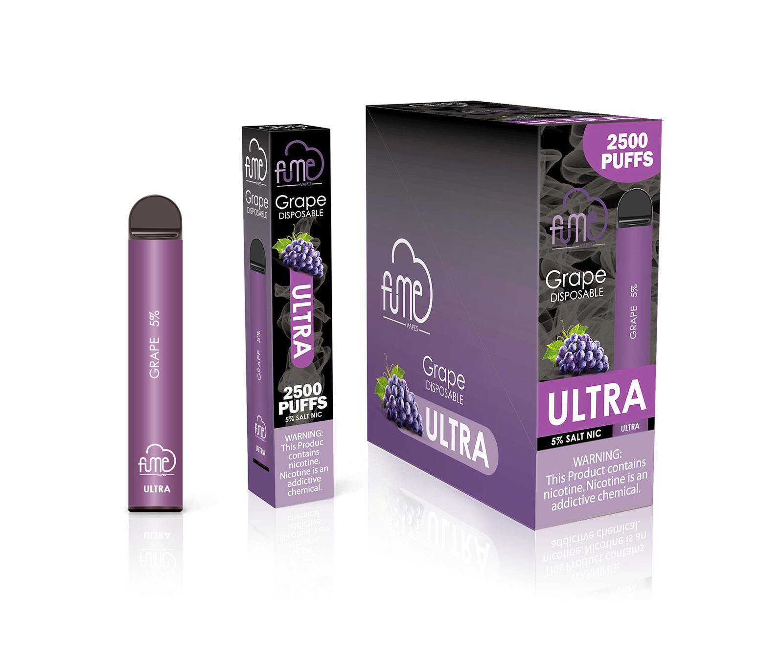 Grape Fume Ultra 2500 Puffs Disposable Vape