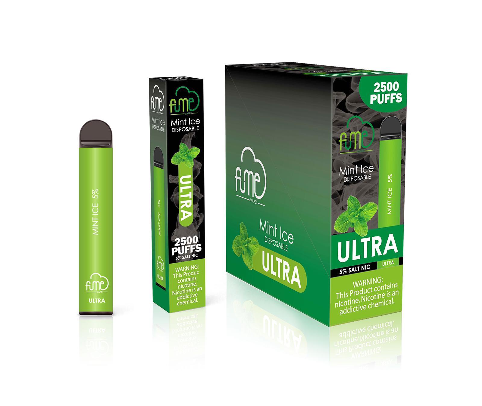 MINT ICE Fume Ultra 2500 Puffs Disposable Vape