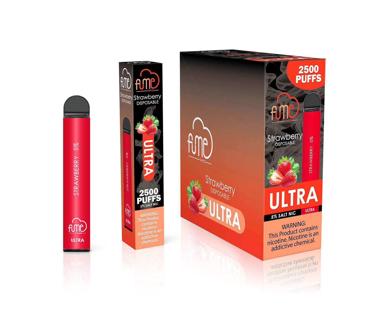 STRAWBERRY Fume Ultra 2500 Puffs Disposable Vape