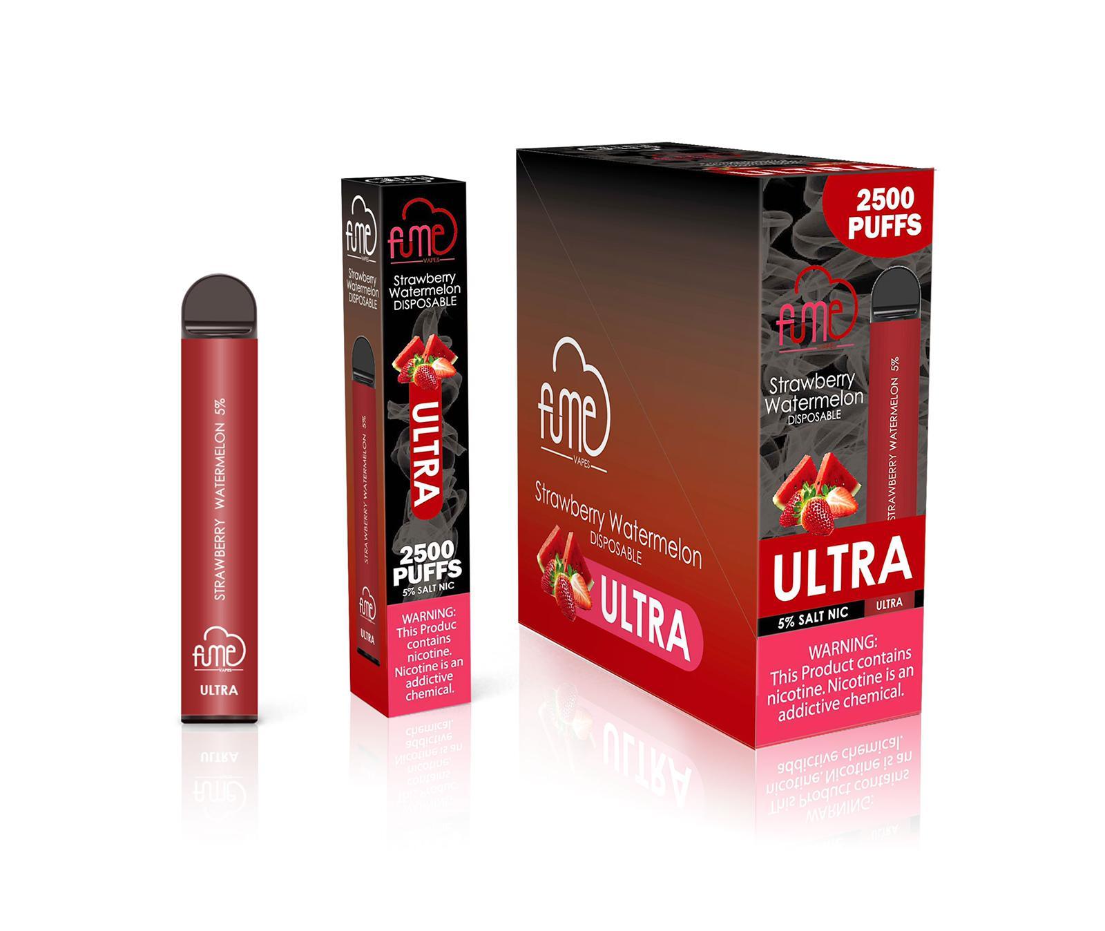 STRAWBERRY WATERMELON Fume Ultra 2500 Puffs Disposable Vape