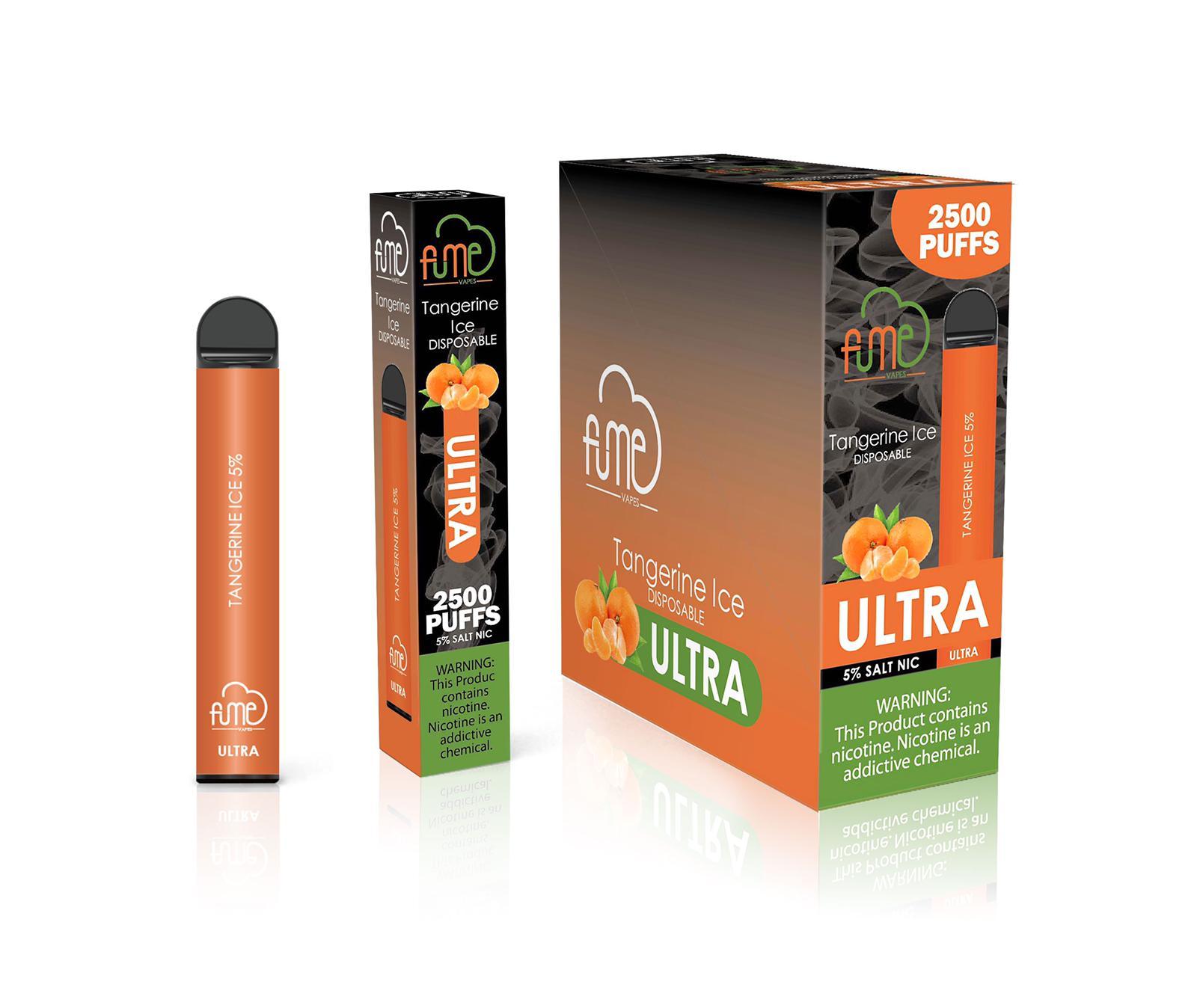 TANGERINE ICE Fume Ultra 2500 Puffs Disposable Vape