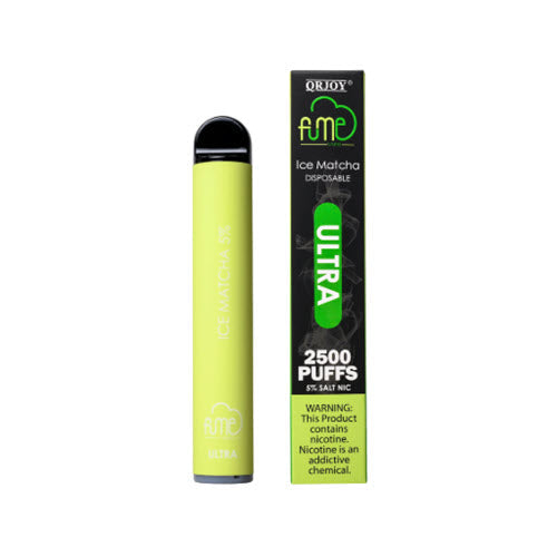 Ice Matcha Fume Ultra 2500 Puffs Disposable Vape