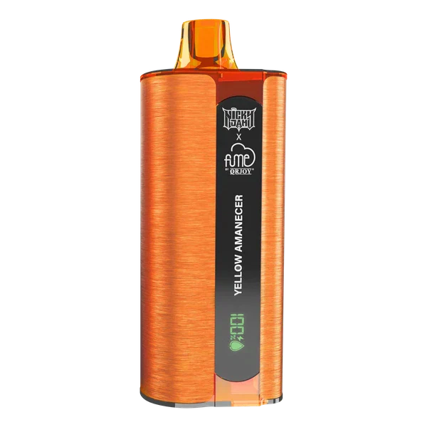 YELLOW AMANECER Nicky Jam x Fume 15K Disposable Vape