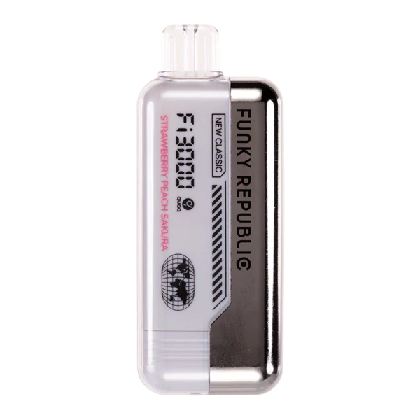 Strawberry Peach Sakura Funky Republic Fi3000 Disposable Vape