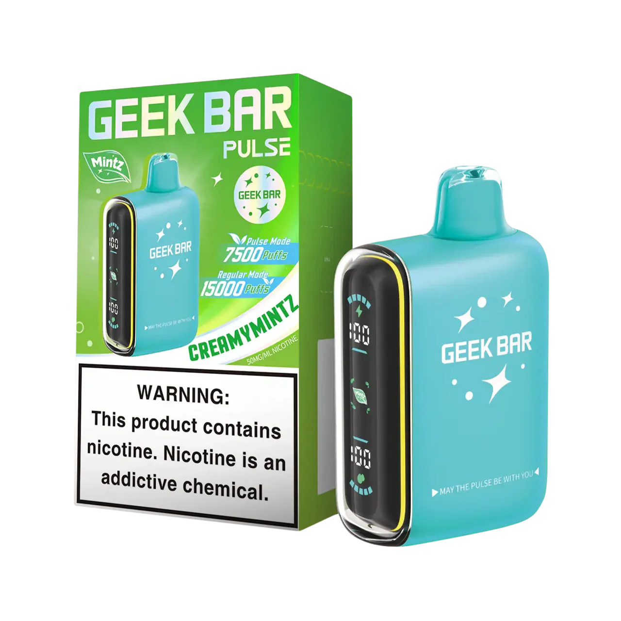 Creamymintz Geek Bar Pulse 15K Disposable Vape