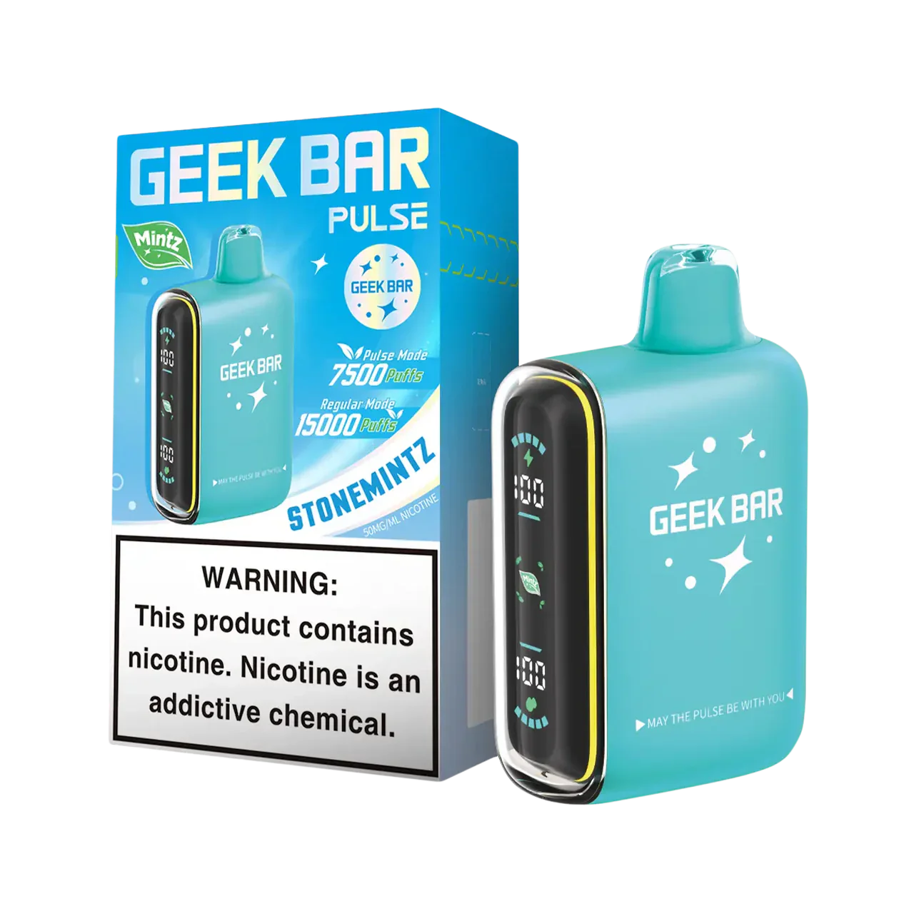 Stonemintz Geek Bar Pulse 15K Disposable Vape
