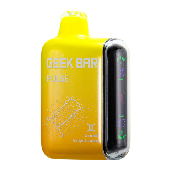Grape Lemon Geek Bar Pulse 15K Disposable Vape