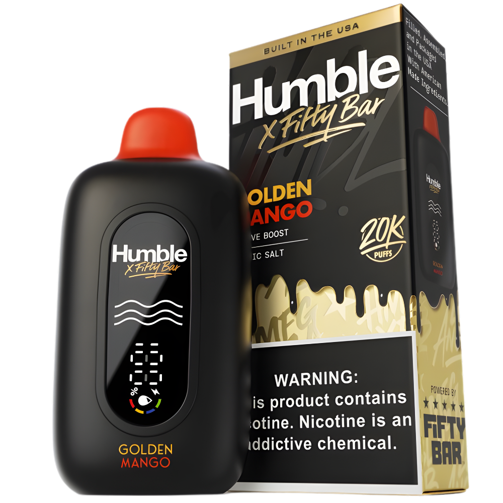 Golden Mango Fifty Bar x Humble 20K Disposable Vape