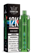 Mint Crown Bar Al Fakher 12K Crystal V2 Metatine Disposable Vape