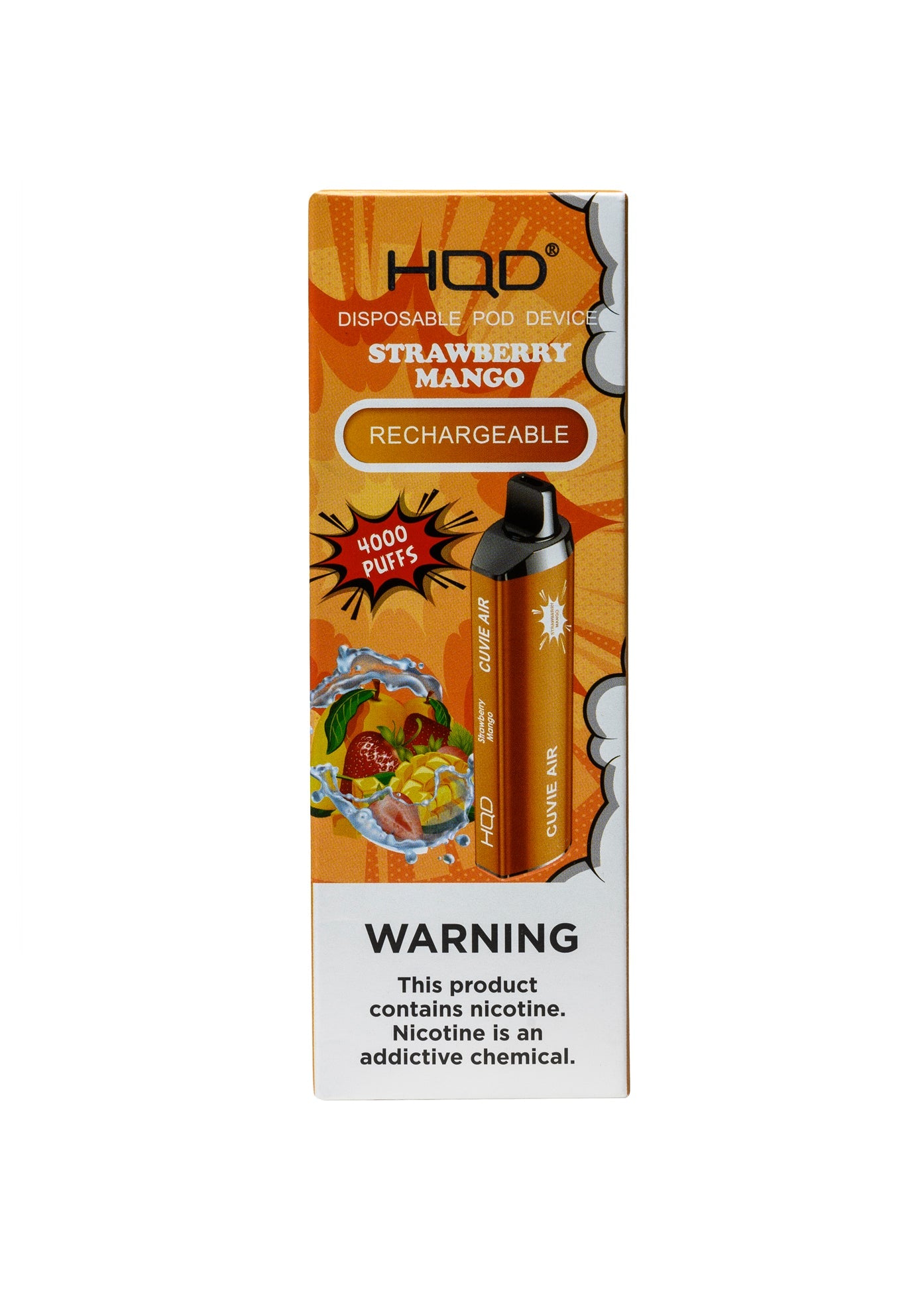 Stawberry Mango HQD Cuvie Air 4K Disposable Vape