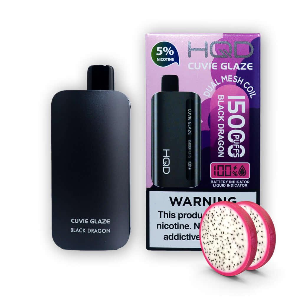 Black Diamond HQD Cuvie Glaze 15K Disposable Vape