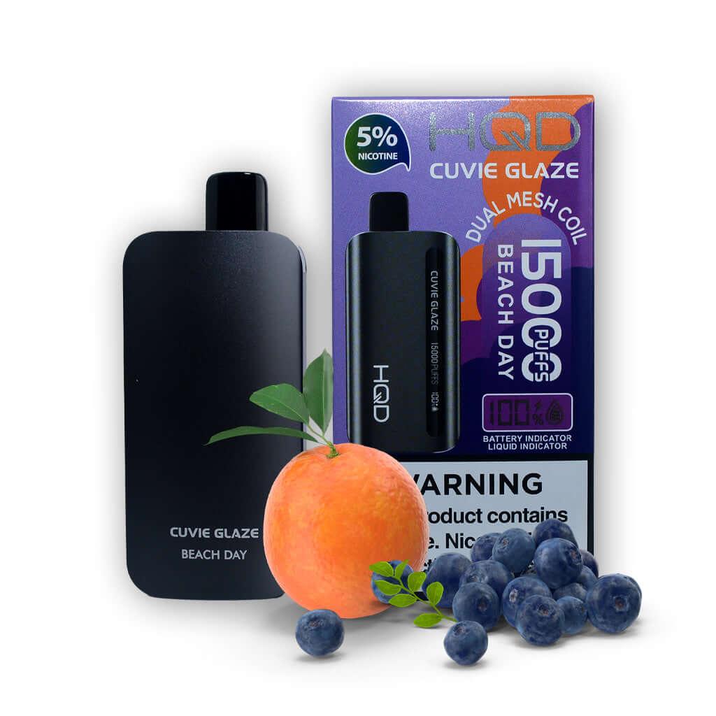 Beach Day HQD Cuvie Glaze 15K Disposable Vape