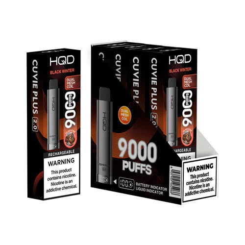 HQD Cuvie Plus 2.0 - 9K Disposable Vape