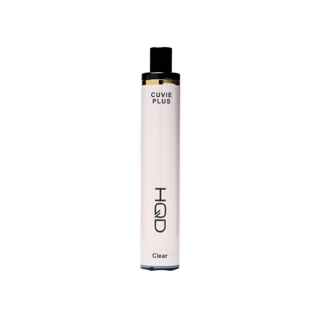 Clear HQD Cuvie Plus 1200 Puffs Disposable Vape