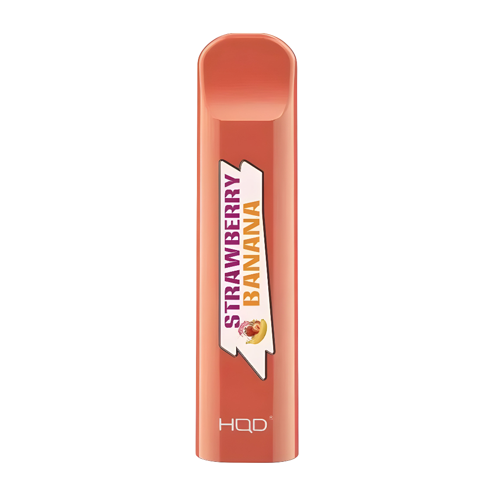 STRAWBERRY BANANA HQD Cuvie V1 300 Puffs Disposable Vape Pod