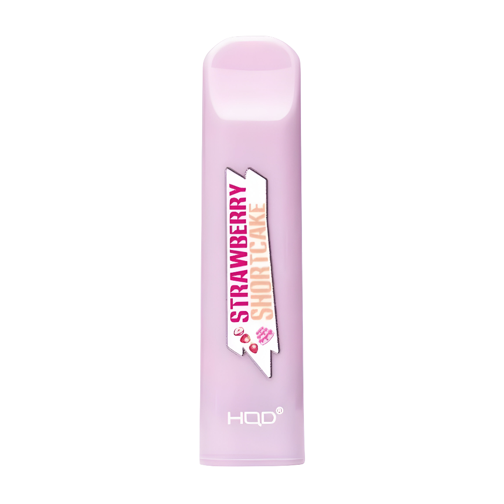 Strawberry Shortcake HQD Cuvie V1 300 Puffs Disposable Vape Pod