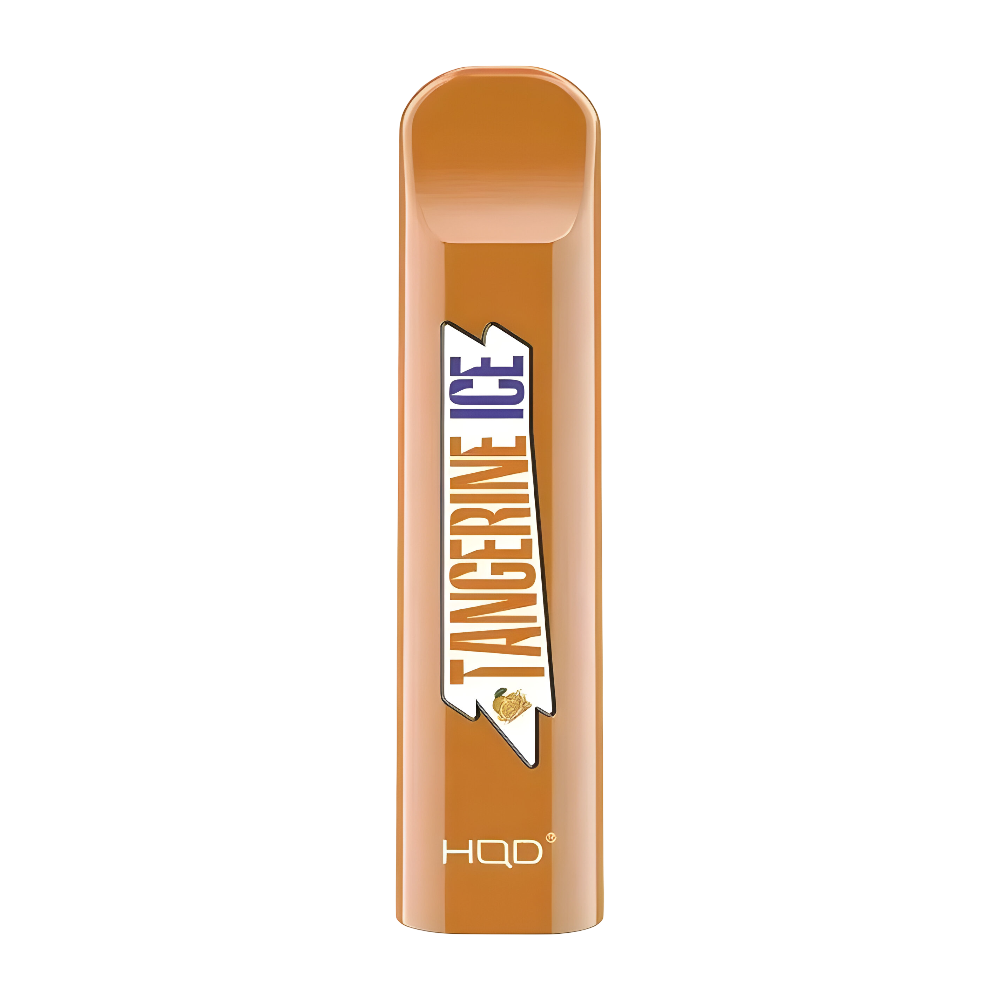 Tangerine Ice HQD Cuvie V1 300 Puffs Disposable Vape Pod
