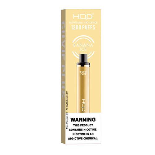 BANANA ICE HQD Cuvie Box 5500 Puffs Disposable Vape