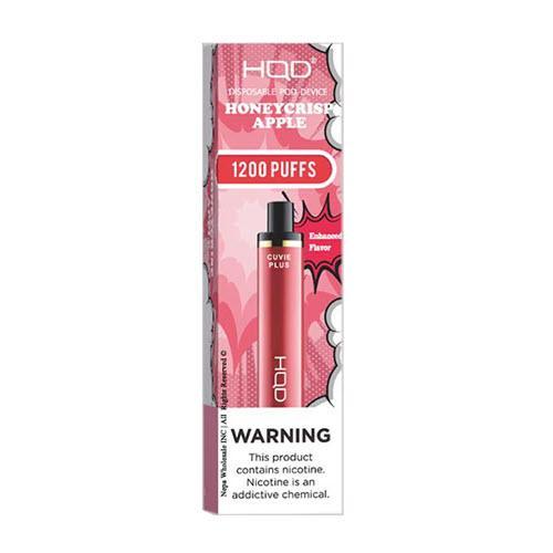 HoneyCrisp Apple HQD Cuvie Plus 1200 Puffs Disposable Vape